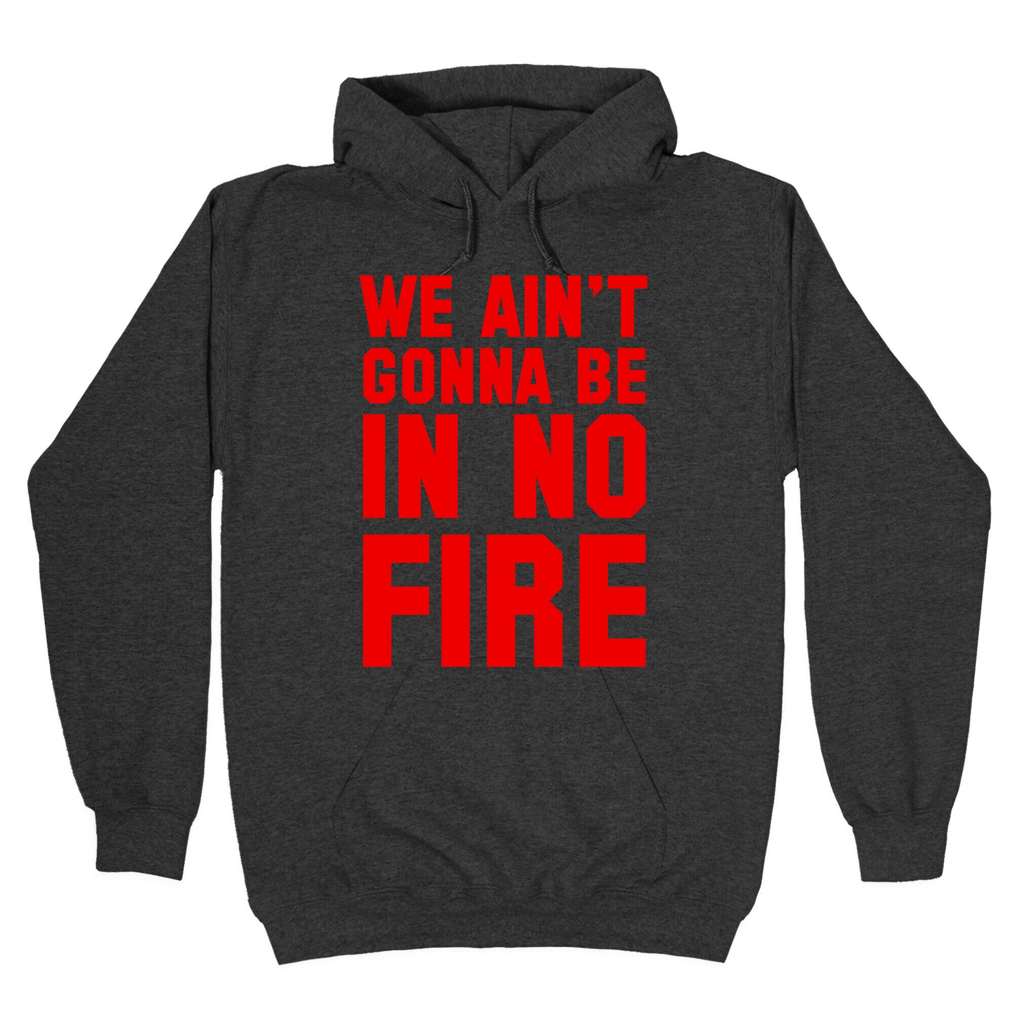 We Ain't Gonna Be in No Fire Hoodie